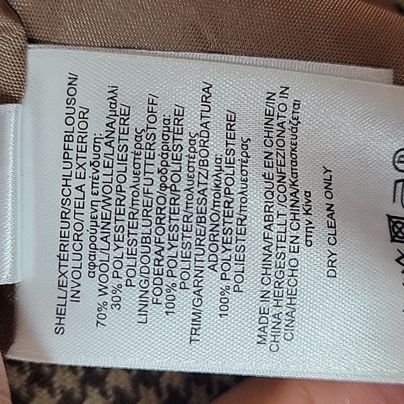 346 Brooks Brothers Herringbone Elbow Patch Wool Blazer Brown - Picture 11 of 11